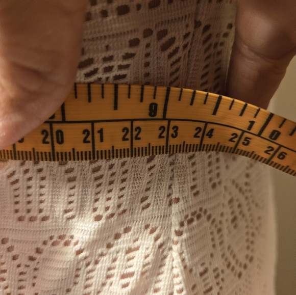 BCBG Maxazria Size XS White Tan Alice Mixed Lace Sheer long sleeve Sheath Dress - Picture 9 of 15